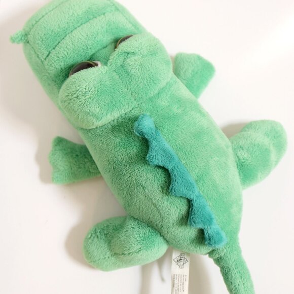 The Petting Zoo Alligator Crocodile Plush 12" Long Stuffed Animal Big Eyes - Picture 6 of 8